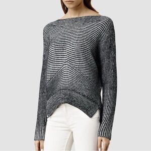 All Saints Mesa Jumper 100% Merino Wool Size XS